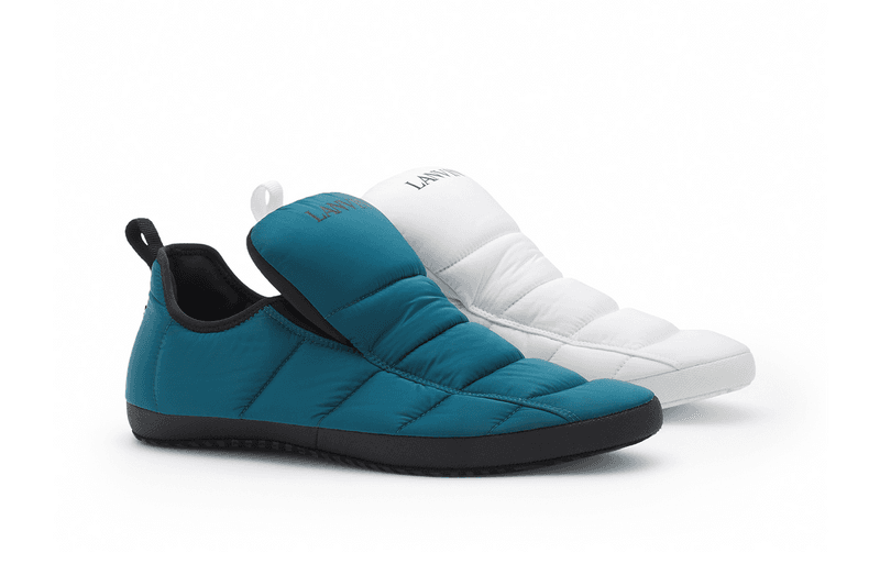 LANVIN Curb Color Block Rubber Sneakers Release Information details date luxury footwear