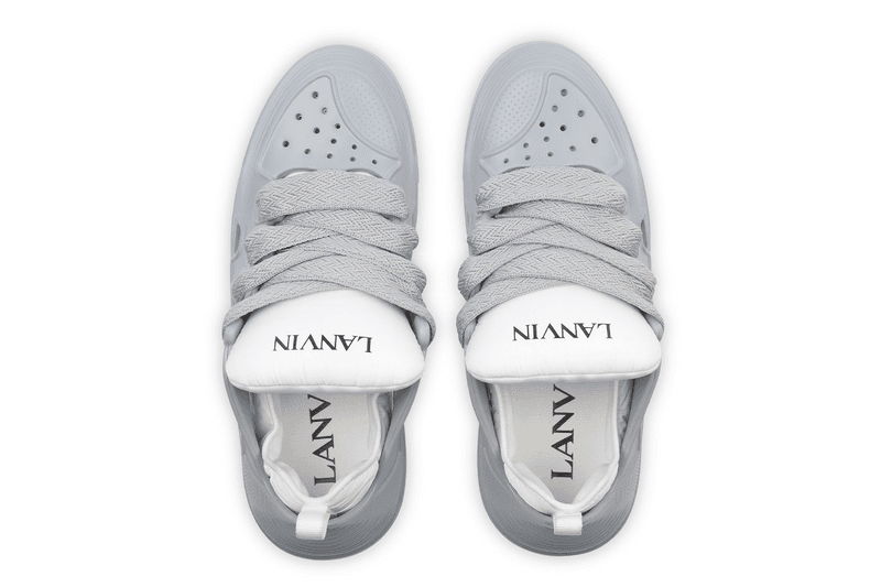 LANVIN Curb Color Block Rubber Sneakers Release Information details date luxury footwear