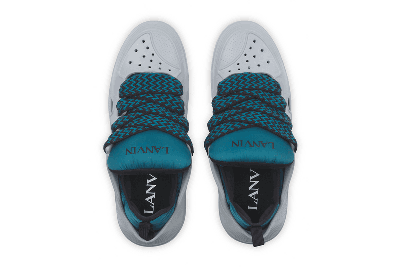 LANVIN Curb Color Block Rubber Sneakers Release Information details date luxury footwear