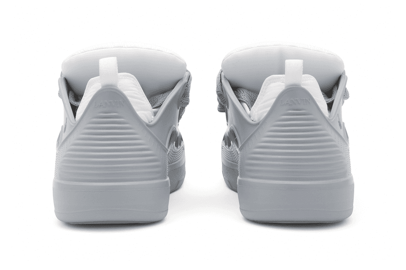 LANVIN Curb Color Block Rubber Sneakers Release Information details date luxury footwear