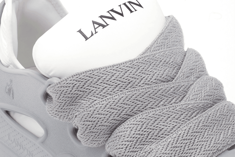 LANVIN Curb Color Block Rubber Sneakers Release Information details date luxury footwear