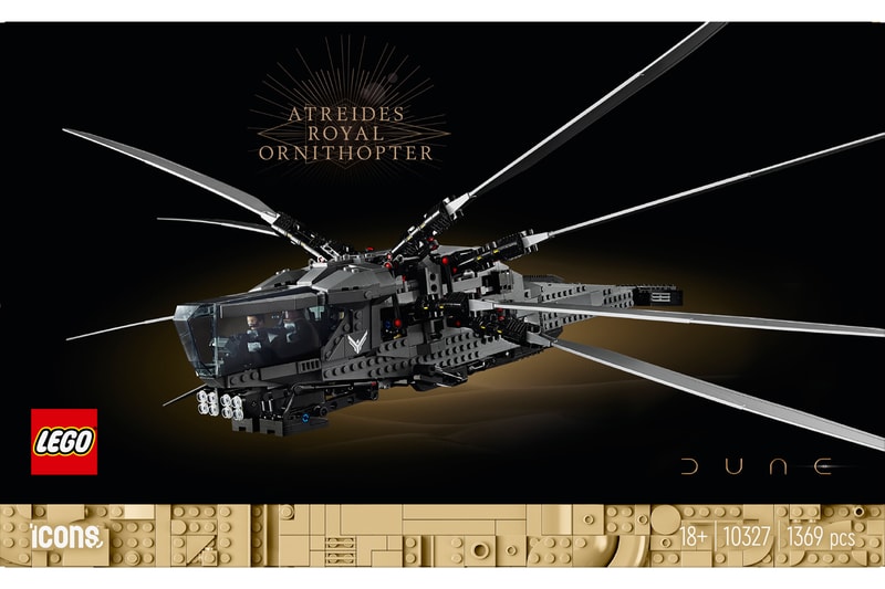 LEGO Unveils New 'Dune' Atreides Royal Ornithopter Set