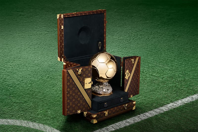 louis vuitton ballon dor trunk fifa football soccer monogram maison official partner