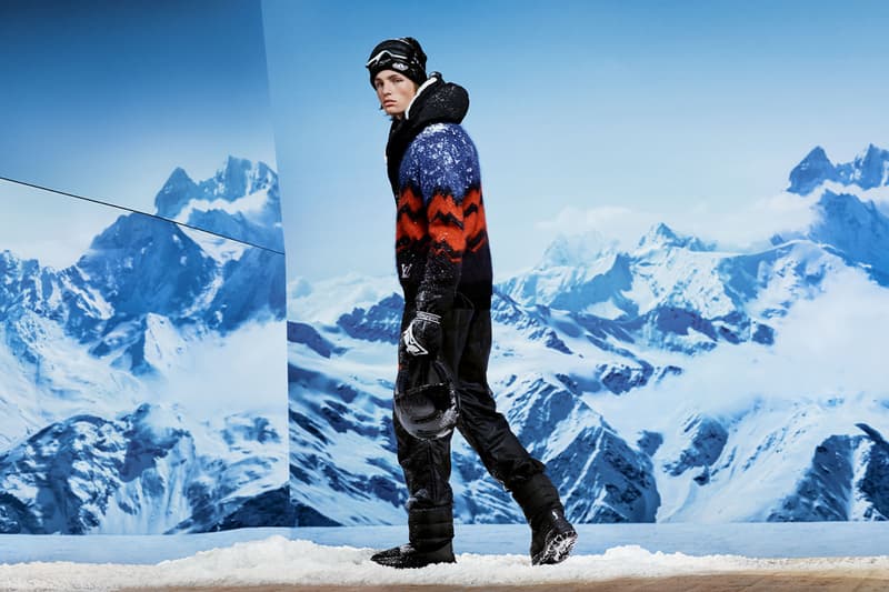 Louis Vuitton Delivers Dynamic Ski Collection Release Info