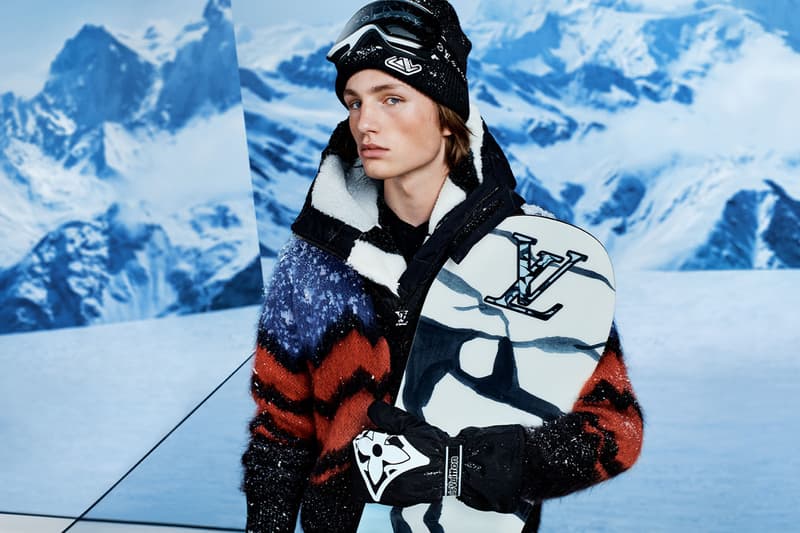 Louis Vuitton Delivers Dynamic Ski Collection Release Info