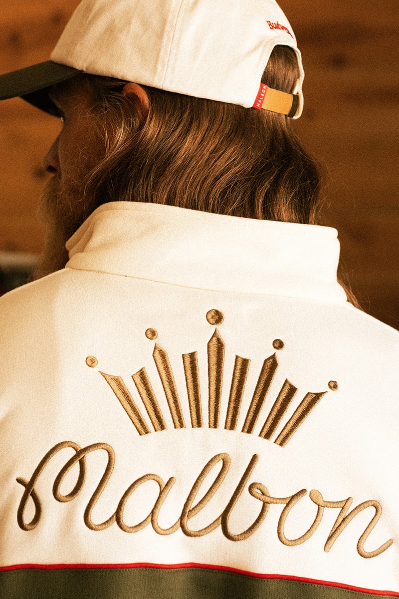 malbon gold budweiser collaboration collection capsule release info tee shirt pants shorts hat polo cardigan