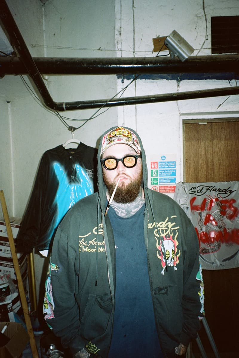 Mason Newman Ed Hardy Collaboration Art Design Painting Birmingham UK London Britain England Jude Bellingham Bene Culture Streetwear
