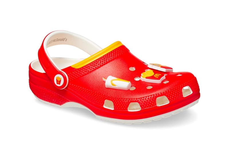 McDonald's x Crocs Collection Is Dropping This Week classic clog Red/Yellow-White 209858-90H birdie 208696-730 hamburglar Black/White-Yellow 209393-066 cozzzy sandal grimace purple black 209392-510 