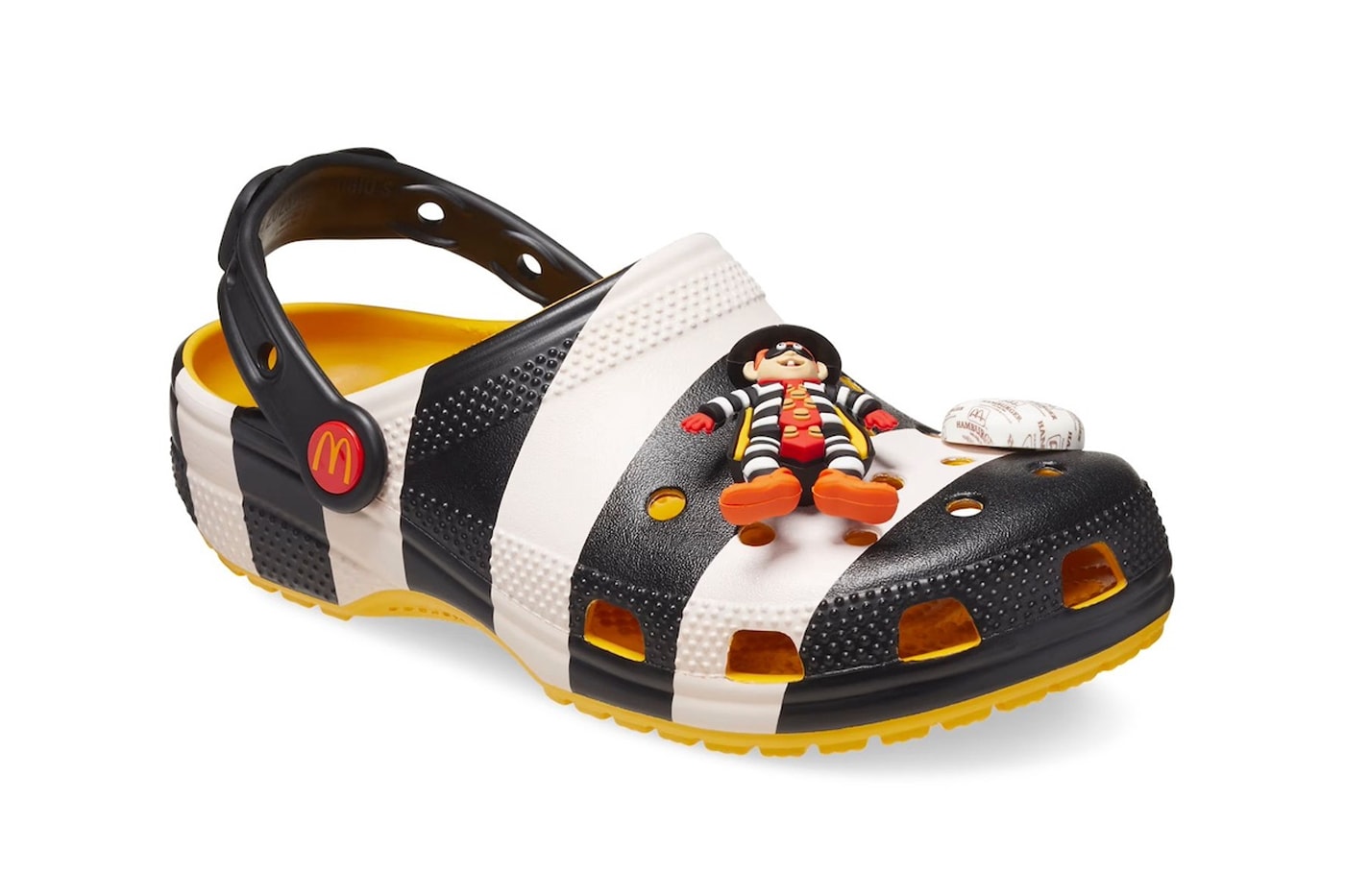 McDonald's x Crocs Collection Is Dropping This Week classic clog Red/Yellow-White 209858-90H birdie 208696-730 hamburglar Black/White-Yellow 209393-066 cozzzy sandal grimace purple black 209392-510 