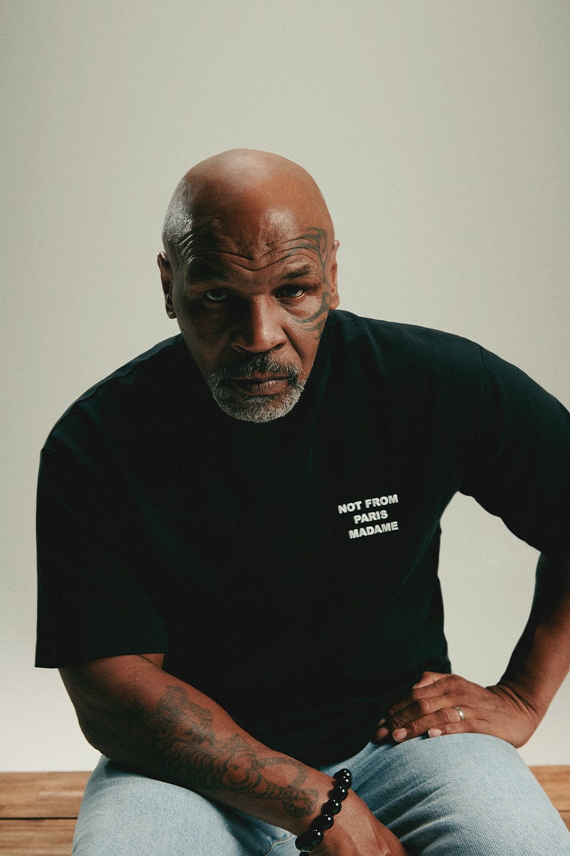 Mike Tyson Is the New Face of Drôle de Monsieur / Foto cortesía