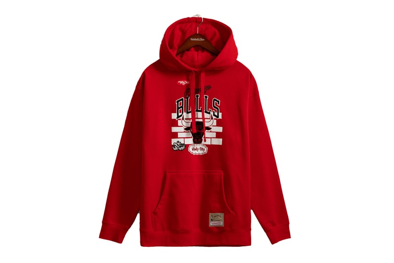 Mitchell & Ness x TATS CRU Link for Hip-Hop 50 Capsule basketball teams cities honored in the capsule include New York, New Jersey, Atlanta, Chicago, Miami, Detroit, Los Angeles, and heat pistons Philadelphia nba season knicks bulls sixers lakers nets goat kobe anniversary major metropolitan cities rap hip hop culture