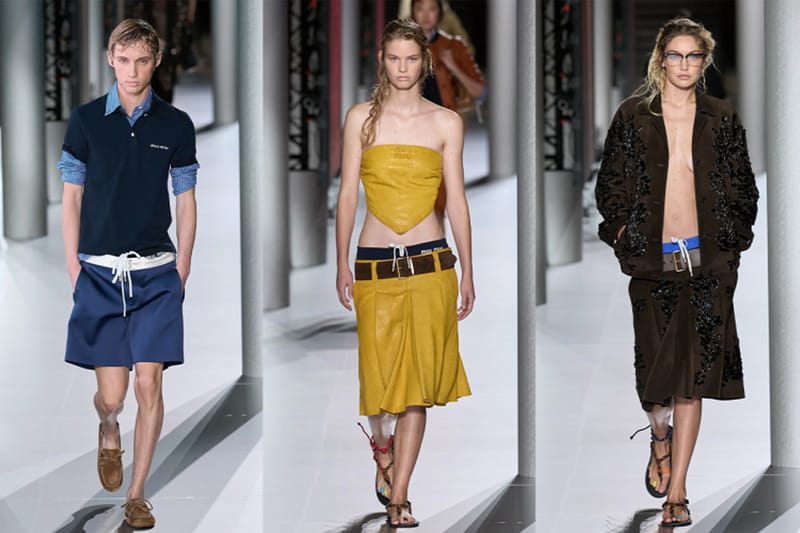 Miuccia Prada's Miu Miu Goes Back to School With Preppy SS24 Collection