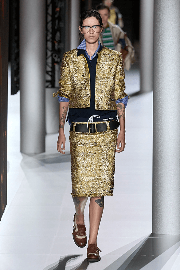 Miu Miu Spring Summer 2024 Paris Fashion Week womenswear runway Miuccia Prada