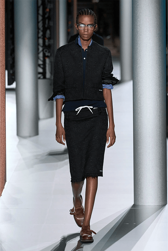 Miu Miu Spring Summer 2024 Paris Fashion Week womenswear runway Miuccia Prada