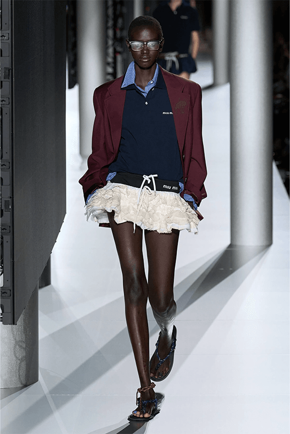 Miu Miu Spring Summer 2024 Paris Fashion Week womenswear runway Miuccia Prada