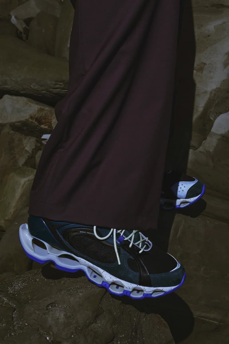 Mizuno WAVE PROPHECY β2 "Graphpaper" Footwear Collaboration Release Info