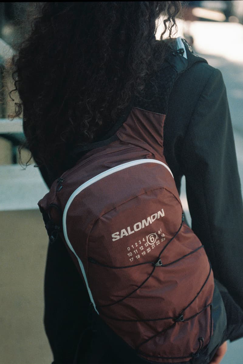 MM6 Maison Margiela x Salomon Reveals Second Phase of Its Collaboration cross mid trainer xt 15 backpack burgundy blue slate blue graphite rose ice blue moonstone grey rihanna super bowl shoe