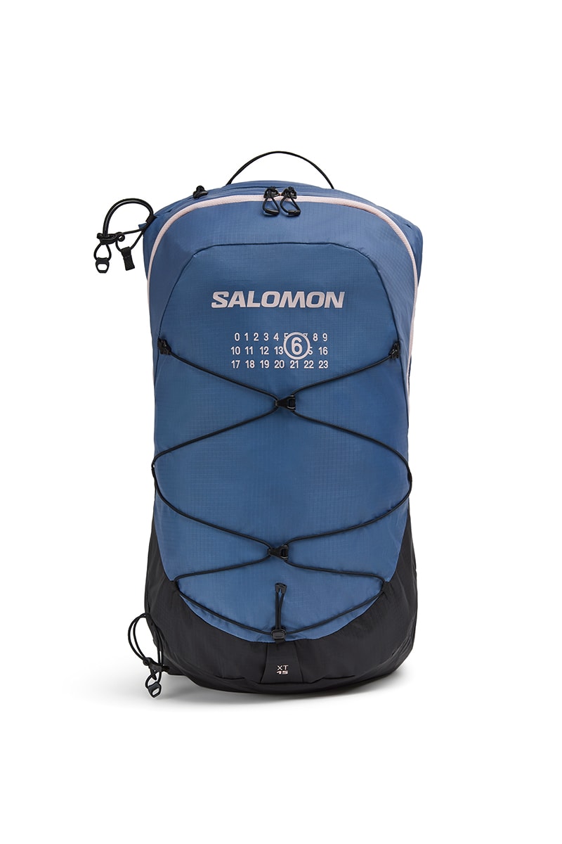 MM6 Maison Margiela x Salomon Reveals Second Phase of Its Collaboration cross mid trainer xt 15 backpack burgundy blue slate blue graphite rose ice blue moonstone grey rihanna super bowl shoe