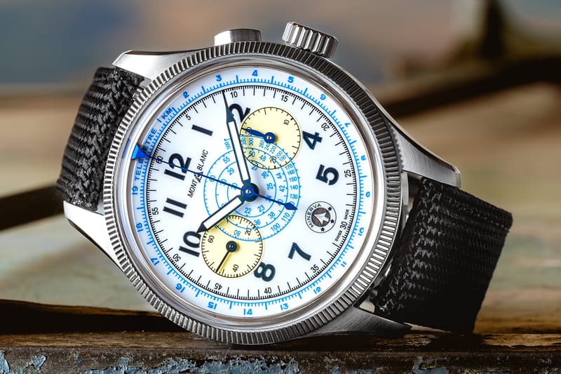 Montblanc Collaborates with Collective Horology on a 1858 Minerva Monopusher Chronograph