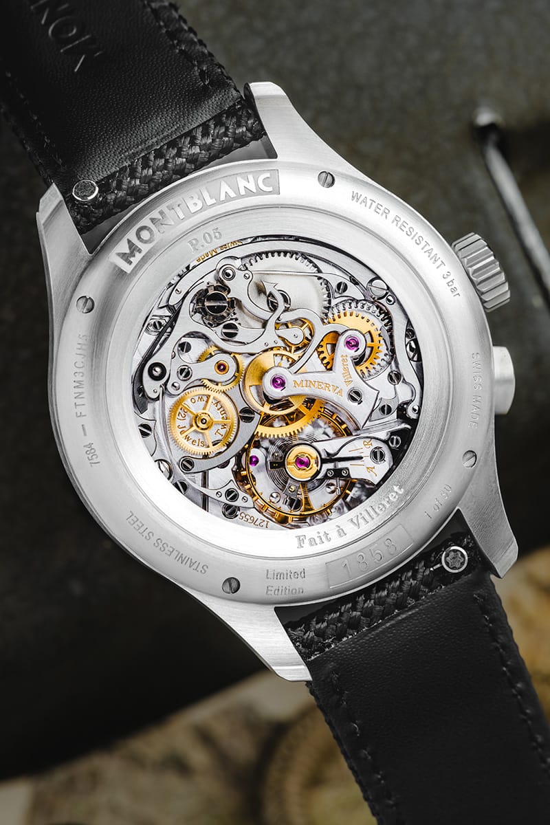 A True Limited Edition: The Montblanc Heritage Small Second With Vintage  Minerva Movement