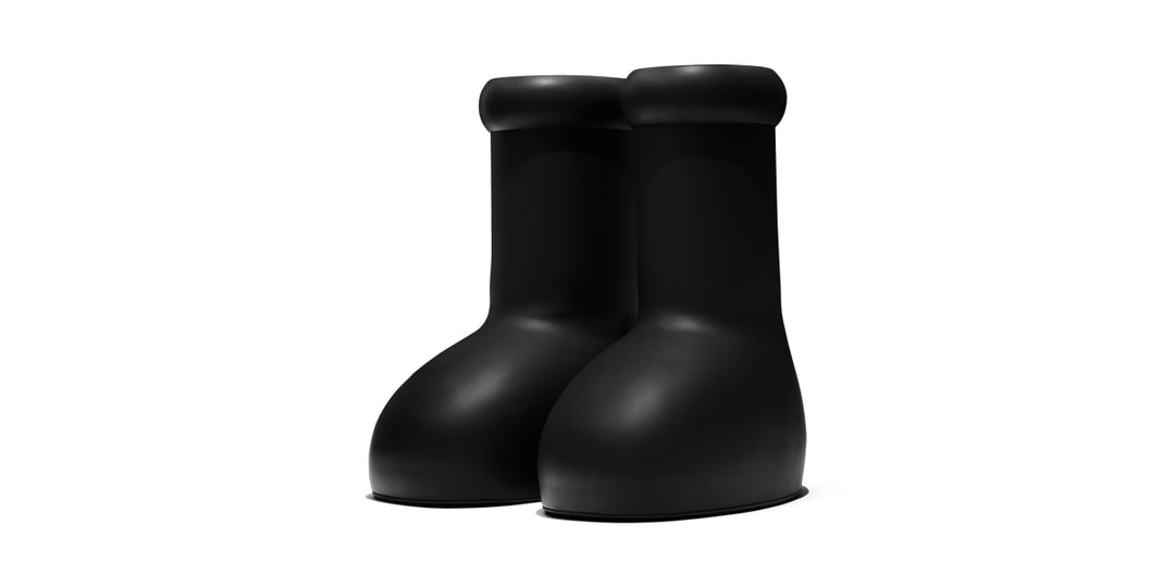 MSCHF Unveils the Big Red Boot in Black