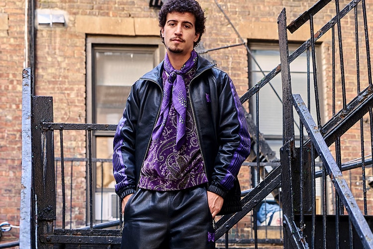 NEEDLES and Schott NYC Come Together for Track Jacket and Pant Release