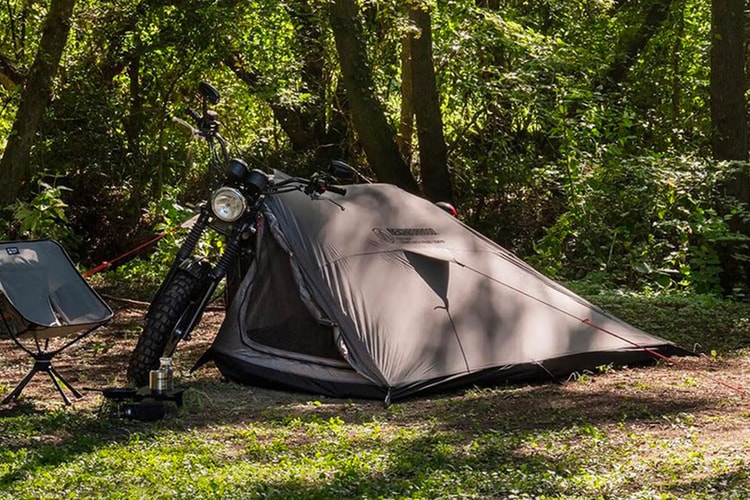 NEIGHBORHOOD Partners With Abel Brown for a Motorcycle Tent Collaboration