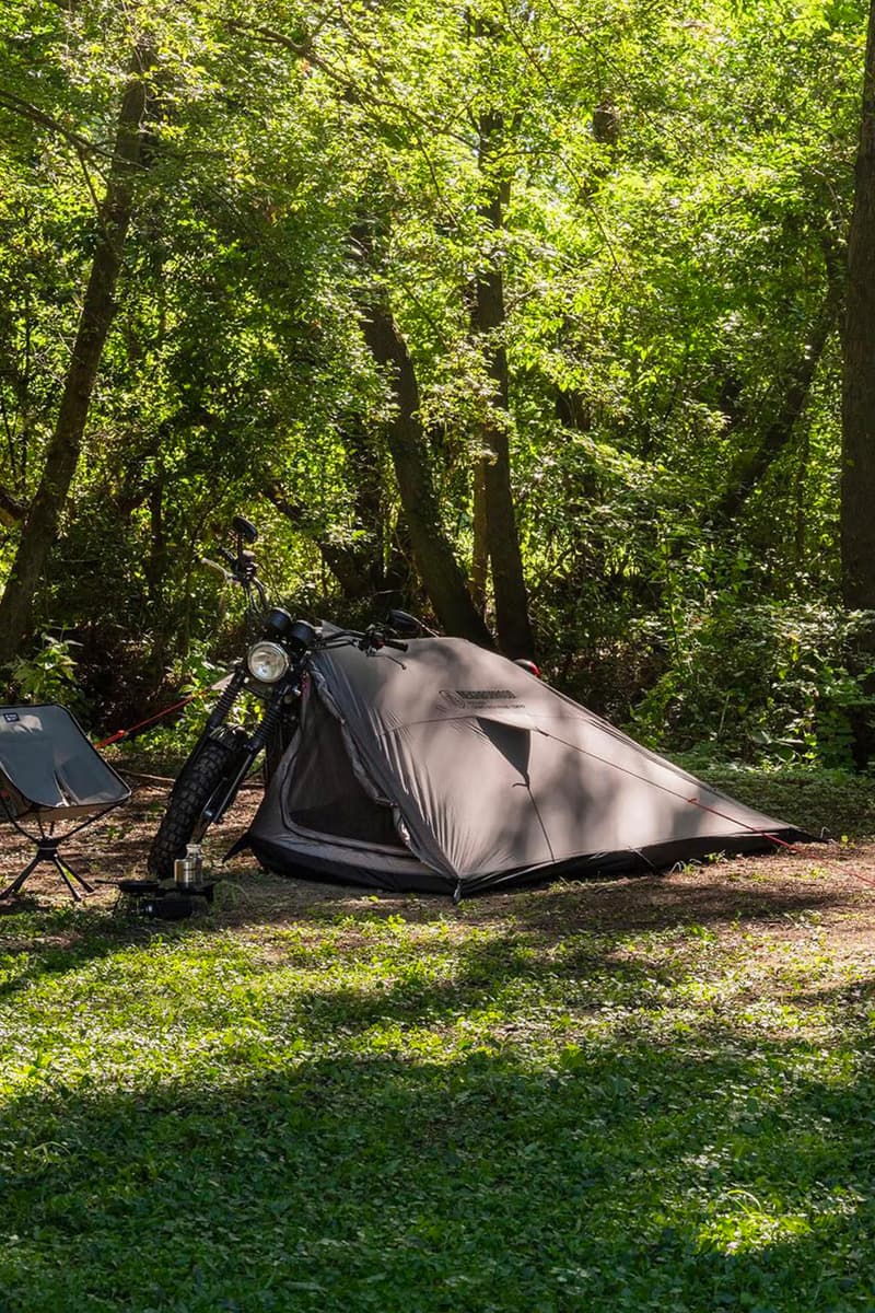 NEIGHBORHOOD x Abel Brown Nomad 4 Motorcycle Tent Collaboration Release Info