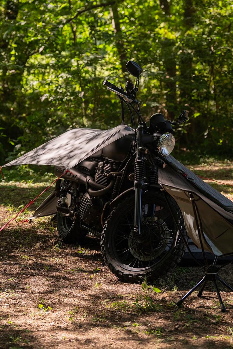 NEIGHBORHOOD x Abel Brown Nomad 4 Motorcycle Tent Collaboration Release Info