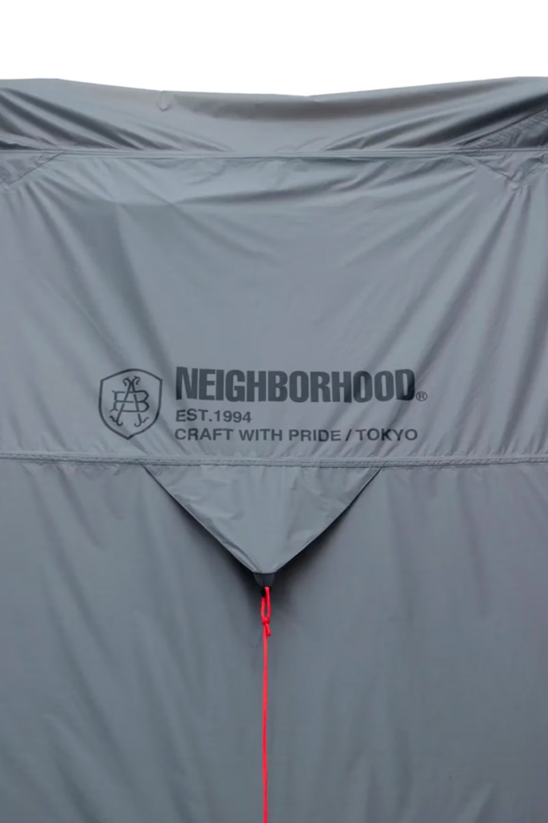 NEIGHBORHOOD x Abel Brown Nomad 4 Motorcycle Tent Collaboration Release Info