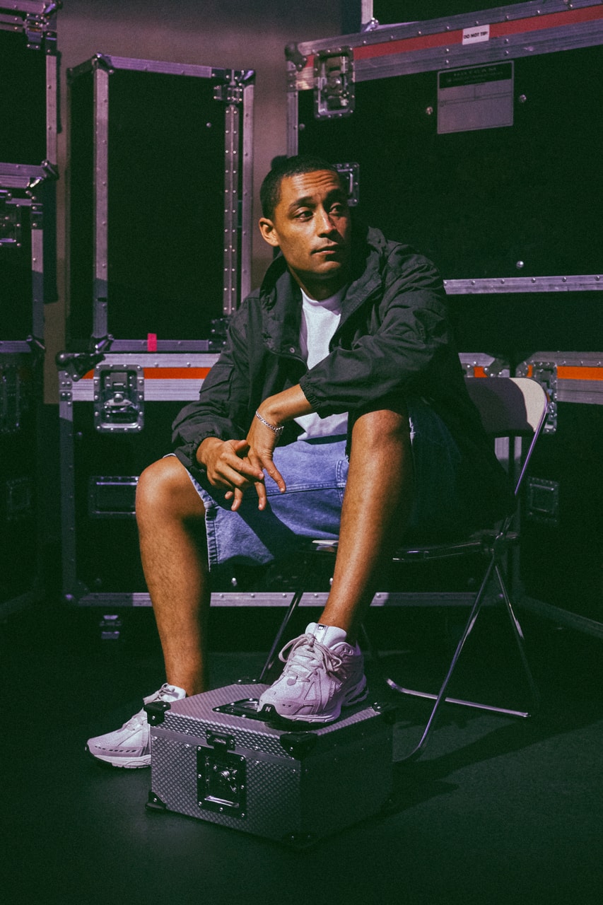 loyle carner new balance 1906 jd-exclusive world tour summer shows sneakers boston redveil A girl Tim Weah