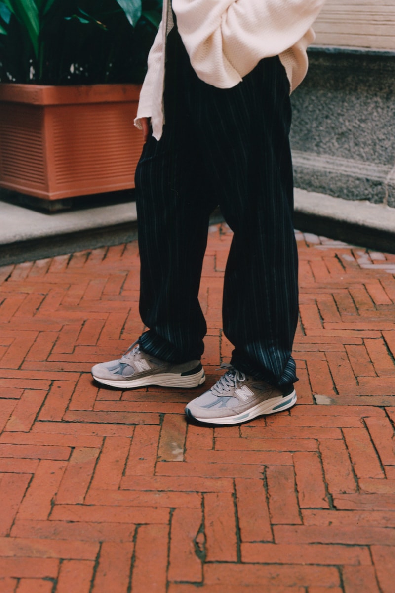 New Balance Made in UK 991v2 Sneakers Footwear Fashion Loyle Carner UK Rap Milan England Flimby Shoes Trainers