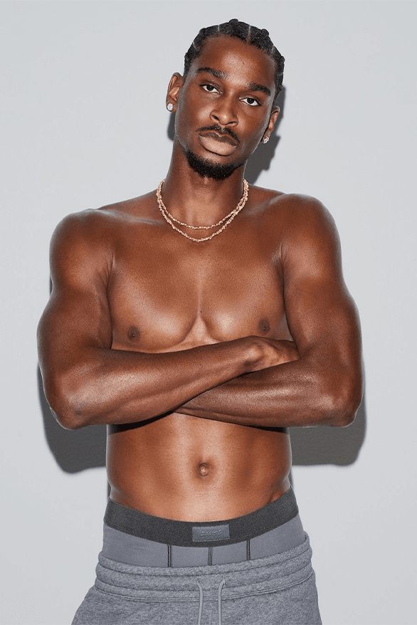 SKIMS Mens Campaign Release Information details date menswear collection underwear Neymar Jr Nick Bosa Shai Gilgeous Alexander