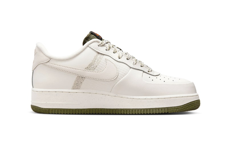 The Nike Air Force 1 Low Winterized Arrives in "Cargo Khaki" FB8877-001 Phantom/Phantom-Cargo Khaki-Dark Russet october available swoosh low tops