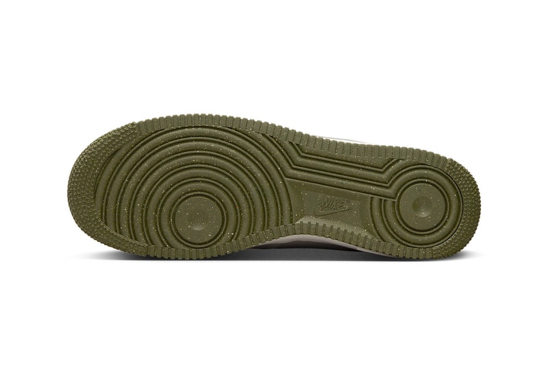 The Nike Air Force 1 Low Winterized Arrives in "Cargo Khaki" FB8877-001 Phantom/Phantom-Cargo Khaki-Dark Russet october available swoosh low tops