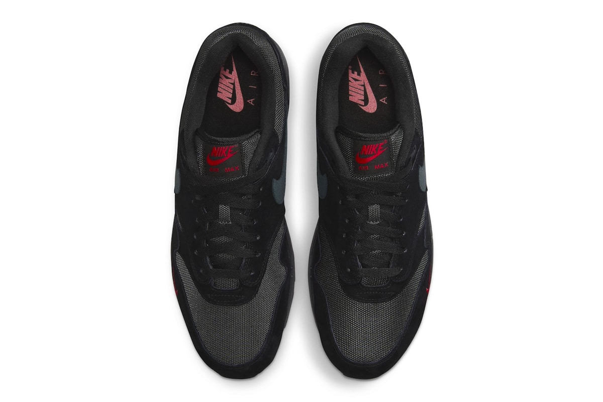 Official Look at Nike Air Max 1 "Bred" FV6910-001 Black/Anthracite-University Red