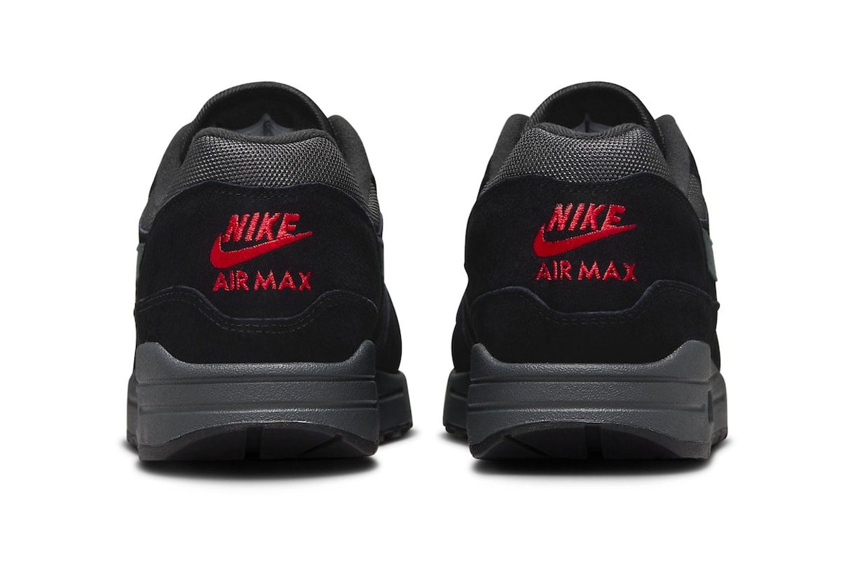 Official Look at Nike Air Max 1 "Bred" FV6910-001 Black/Anthracite-University Red