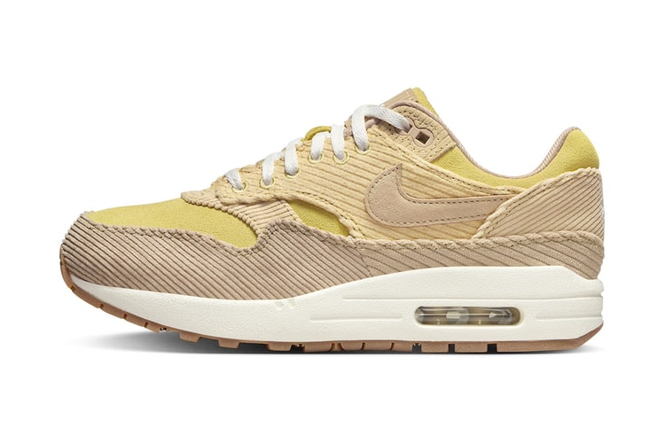 Nike Air Max 1 "Buff Gold" Surfaces in Corduroy