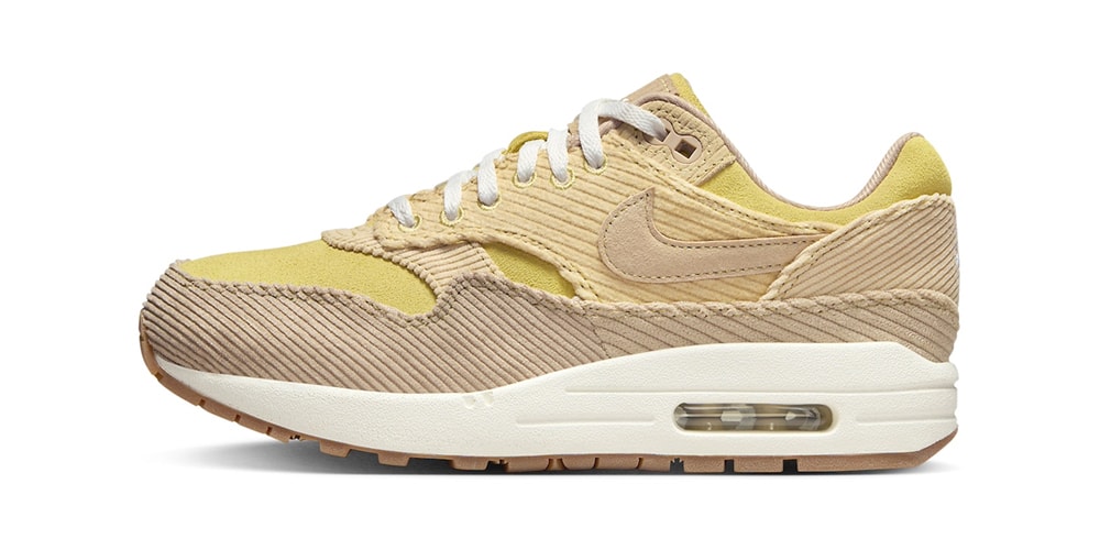 Nike Air Max 1 "Buff Gold" Surfaces in Corduroy