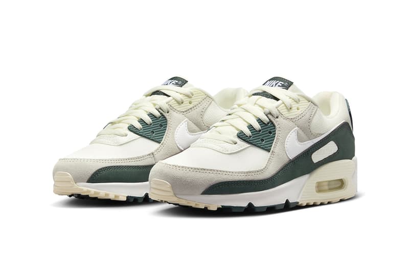 Nike Air Max 90 Surfaces in "Vintage Green" FZ5163-133 Sail/White-Vintage Green-Coconut Milk swoosh spring 2024