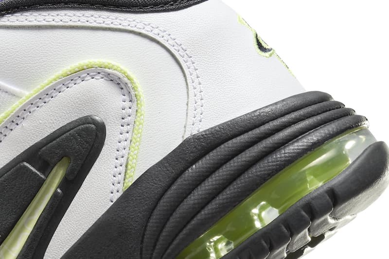 Nike Air Max Penny 1 "Penny Story" Has a 2024 Release Date FZ4043-100 White/Light Lemon Twist-Field Purple-Anthracite february 10 2024 penny hardaway stussy swoosh high tops basketbal lshoes