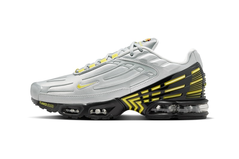 Nike Air Max Plus 3 Silver Yellow FZ4623-001 Release date info store list buying guide photos price