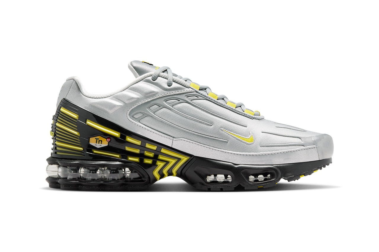 Nike Air Max Plus 3 Silver Yellow FZ4623-001 Release date info store list buying guide photos price