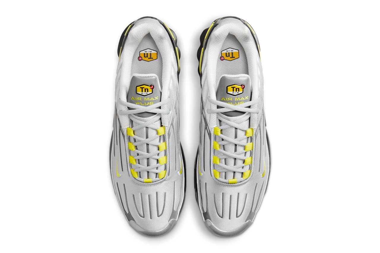 Nike Air Max Plus 3 Silver Yellow FZ4623-001 Release date info store list buying guide photos price