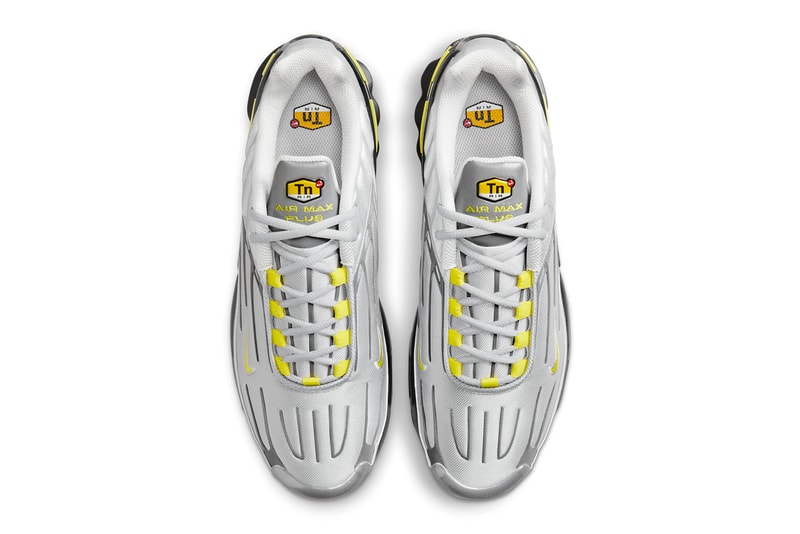 Nike Air Max Plus 3 Silver Yellow FZ4623-001 Release date info store list buying guide photos price