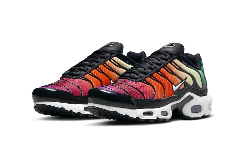 Official Look at the Nike Air Max Plus "Rainbow" DZ3670-001 spring 2024 functional technical sneaker shoes swoosh