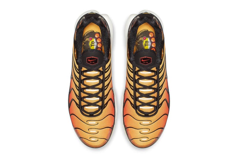 Nike Air Max Plus "Sunset" Is Returning Later This Year Fall 2024 HF0552-001 Black/Pimento-Bright Ceramic-Resin-White