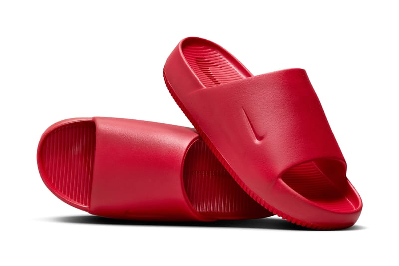 This Nike Calm Slide Is Seeing Red