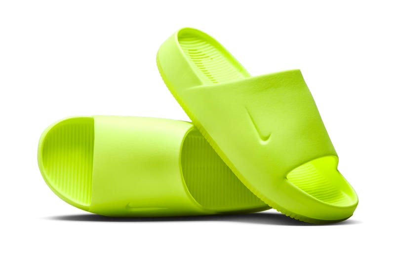Official Look at the Nike Calm Slide "Volt"