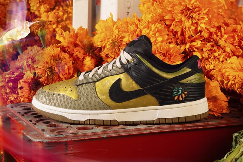 Nike Día de Muertos Footwear Release Date Air Jordan 1 Zoom CMFT 2 Nike Dunk Low Air Max 1 Blazer Mid info store list buying guide photos price